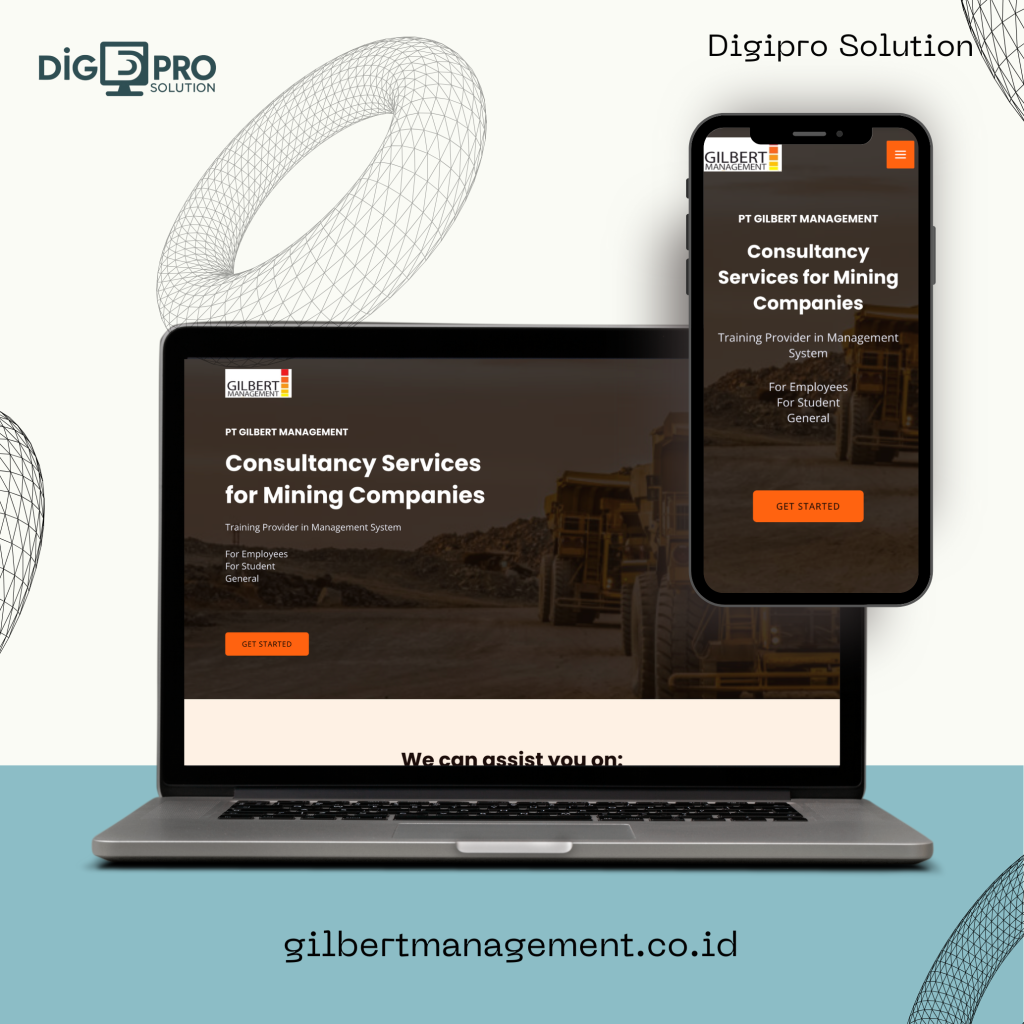 Pembuatan Website UMKM gilbert